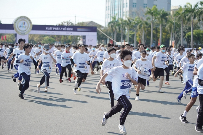 Gần 4.000 học sinh, sinh viên và giáo viên tại Quảng Nam tham gia giải chạy S – Race 2022 khai mạc sáng 27-3.