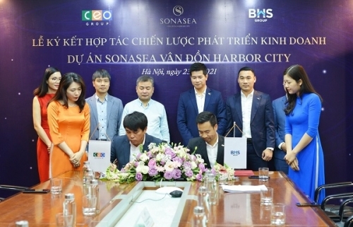 CEO Group hợp tác với BHS Group phát triển kinh doanh dự án Sonasea Vân Đồn Harbor City