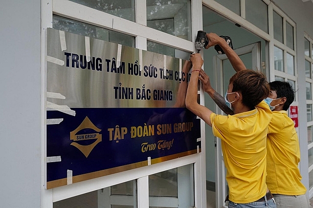 Bên trong Trung tâm Hồi sức tích cực điều trị Covid-19 lớn nhất miền Bắc tại Bắc Giang