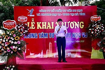 VJ VIETNAM khai trương Văn phòng đại diện tại Hà Tĩnh vj vietnam khai truong van phong dai dien tai ha tinh