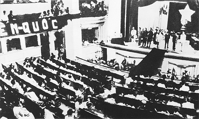 Kỳ họp thứ nhất, Quốc hội khóa I - Quốc hội đầu tiên của nước Việt Nam Dân chủ Cộng hòa đánh dấu sự ra đời Hiến pháp năm 1946