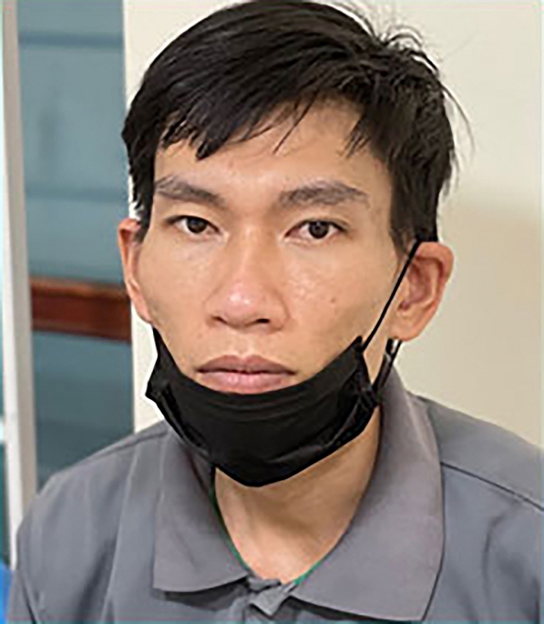 Nghi phạm Nguyễn Văn Hùng bị bắt giữ sau khi gây án
