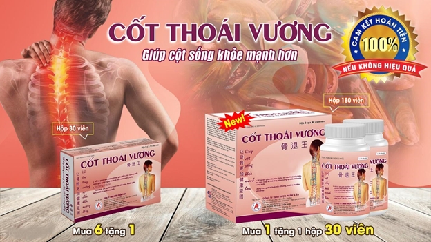 Cải thiện đau lưng dưới gần mông nhờ Cốt Thoái Vương