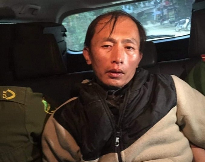 Trần Văn Hiếu bị lực lượng chức năng bắt giữ sau 2 ngày gây án