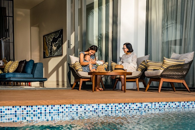 Mövenpick Villas & Residences Phú Quốc là điểm đến hoàn hảo cho kỳ nghỉ 5 sao kết hợp chăm sóc sức khoẻ Retreat cho du khách sau 2 thời gian giãn cách. 