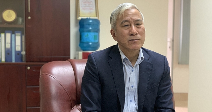 Ông Khổng Minh Tuấn, Phó GĐ CDC Hà Nội: Người dân nên tự theo dõi sức khỏe khi có dấu hiệu, triệu chứng của bệnh thông báo cho cơ sở y tế để lấy mẫu xét nghiệm (ảnh P.C).