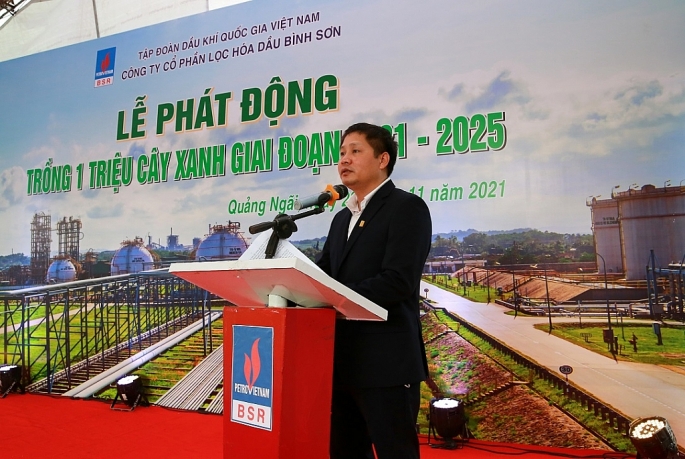 Tổng Giám đốc BSR Bùi Ngọc Dương phát động trồng 1 triệu cây xanh