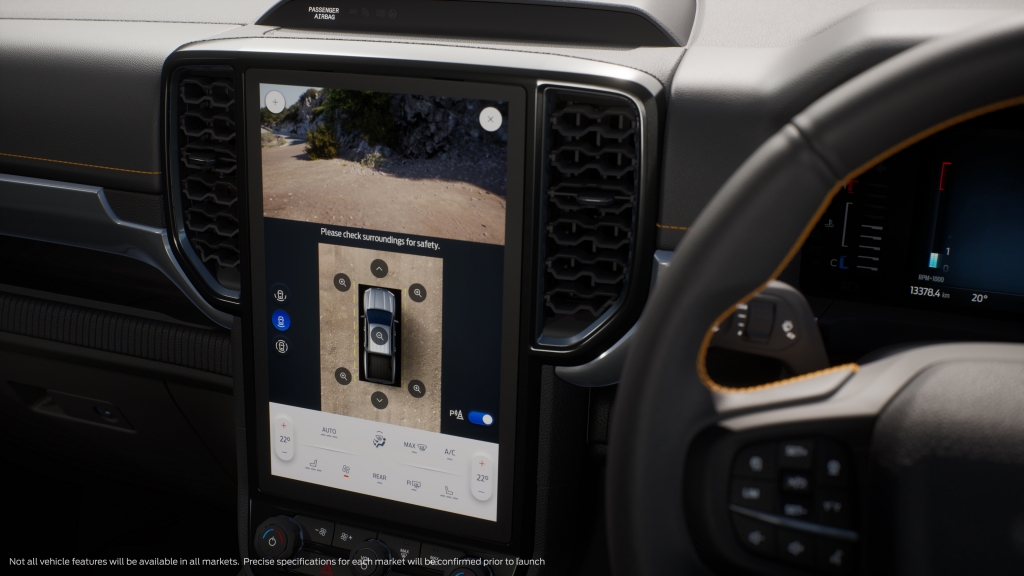 Ford Ranger thế hệ mới trang bị những tính năng công nghệ cao, khả năng kết nối thông minh
