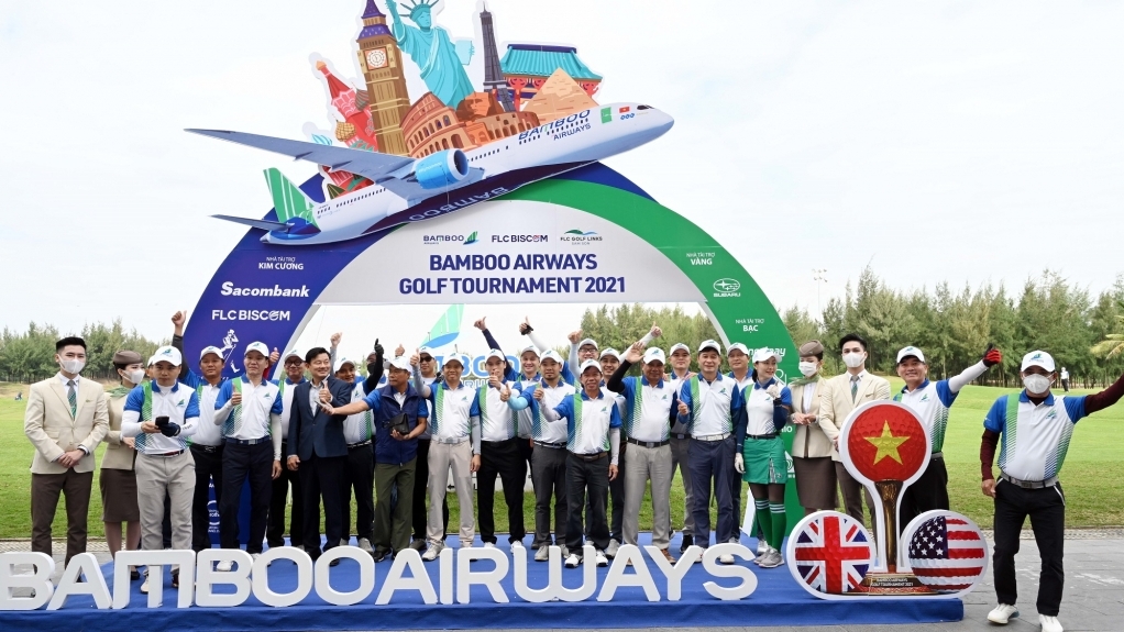 Chính thức khởi tranh giải đấu Bamboo Airways Golf Tournament 2021