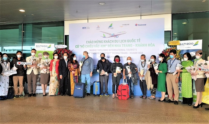 Sự kiện này được coi là bước khởi động tích cực, đánh dấu bước tiến mới trong nỗ lực của Bamboo Airways nhằm đưa khách quốc tế trở lại Việt Nam (Ảnh: Thanh niên)