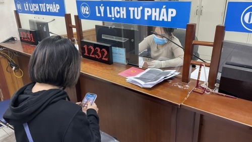 Việc cập nhật, xử lý thông tin LLTP về án tích