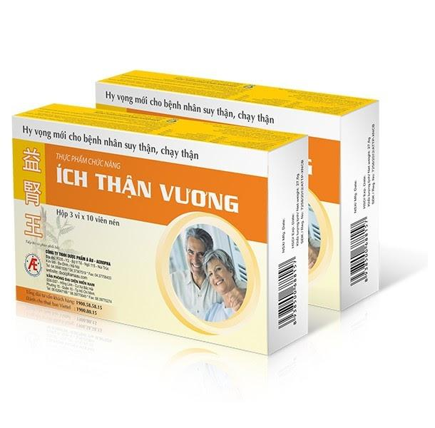 Ích Thận Vương - Sản phẩm thảo dược giúp cải thiện suy thận hiệu quả ich than vuong san pham thao duoc giup cai thien suy than hieu qua