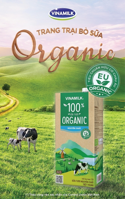 Sữa tươi Vinamilk Organic không đường(*) là lựa chọn an toàn và hợp lý giúp thai kỳ khỏe mạnh.