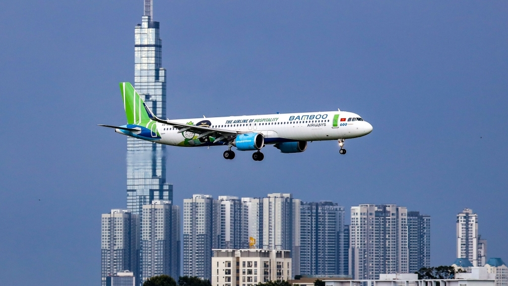 Bamboo Airways tăng tần suất nhiều đường bay nội địa đi Hà Nội, TP HCM, Đà Nẵng từ 1-12