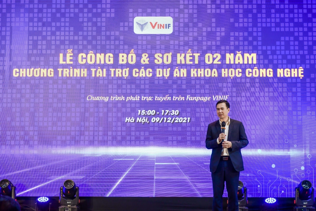 Thứ trưởng Bùi Thế Duy đánh giá cao sự đóng góp của VINIF đối với sự phát triển của Khoa học và Công nghệ Việt Nam