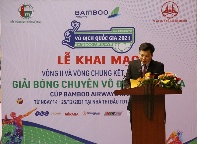 Chính thức khai mạc vòng 2 Giải Bóng chuyền Vô địch Quốc gia Cúp Bamboo Airways năm 2021