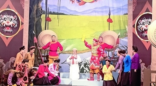 Vĩnh Phúc: Giáo dục truyền thống yêu nước thương dân qua vở chèo “Thị Ngự sử về làng”.