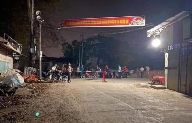 Vĩnh Phúc lập 4 chốt kiểm soát dịch Covid-19 tại thôn Báo Văn 1, xã Đồng Văn