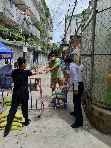 Hỗ trợ công dân khó khăn tại các địa phương thực hiện giãn cách xã hội theo Chỉ thị 16/CT-TTg