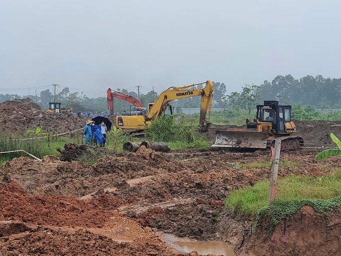 Vĩnh Phúc: Dự án Cụm công nghiệp làng nghề Minh Phương đã giải phóng mặt bằng gần 95 % diện tích