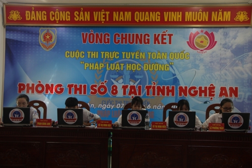 307 thí sinh tham gia thi chung kết Pháp luật học đường