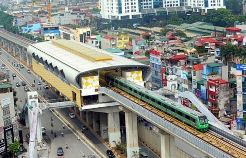 Đường sắt Cát Linh - Hà Đông dự kiến khai thác thương mại vào tháng 4-2019