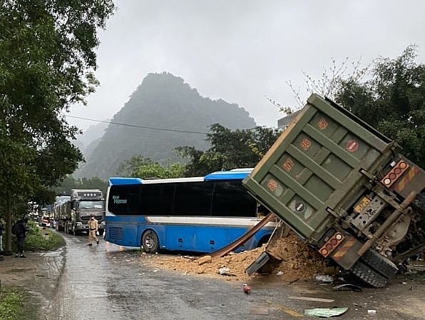 Hiện trường vụ tai nạn