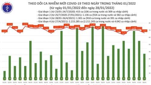 Số ca tử vong do Covid-19 trên cả nước giảm