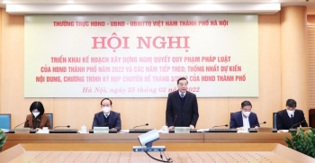 Hà Nội yêu cầu nghiêm túc khắc phục tình trạng chậm, nợ ban hành văn bản pháp luật
