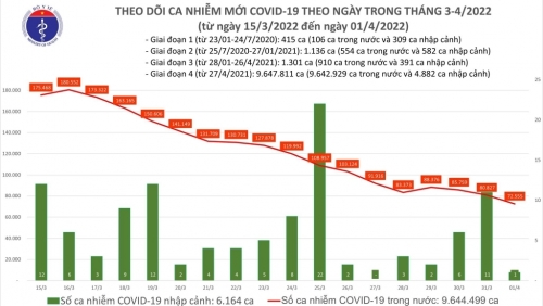 Cả nước ghi nhận 33 ca tử vong do Covid-19