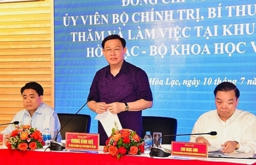 Đẩy mạnh thu hút đầu tư để phát huy hết tiềm năng của Khu công nghệ cao Hòa Lạc