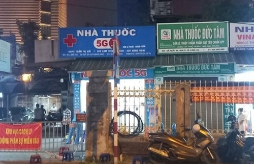 Phát hiện 3 nhân viên Nhà thuốc Đức Tâm, Láng Hạ dương tính với Covid-19