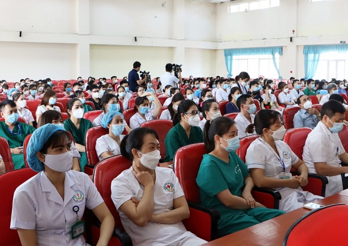 Bắc Ninh tiếp tục cử gần 300 cán bộ, y, bác sỹ hỗ trợ TP Hà Nội phòng, chống dịch
