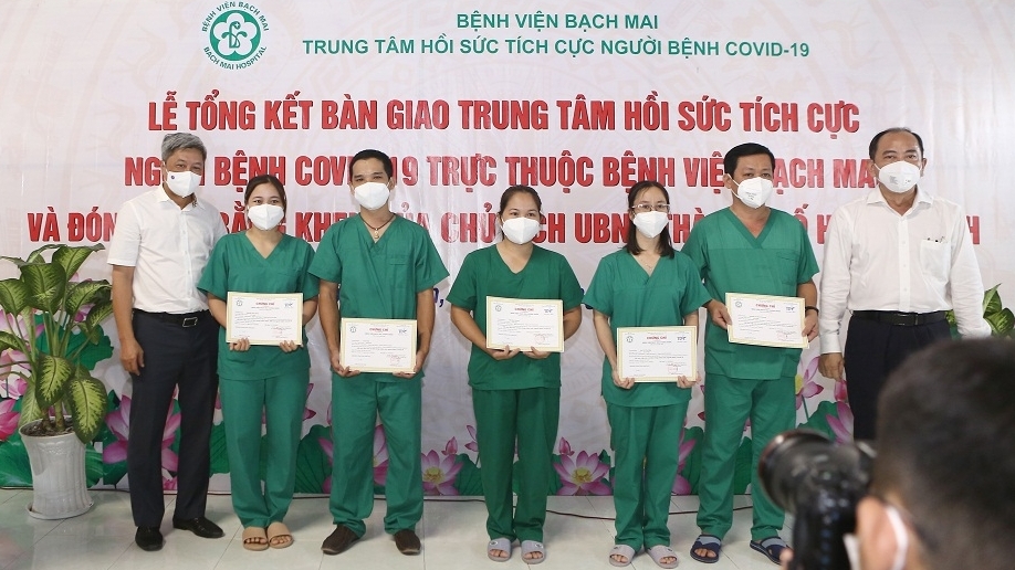 Trung tâm hồi sức tích cực Covid-19, Bệnh viện Bạch Mai hoàn thành sứ mệnh lịch sử
