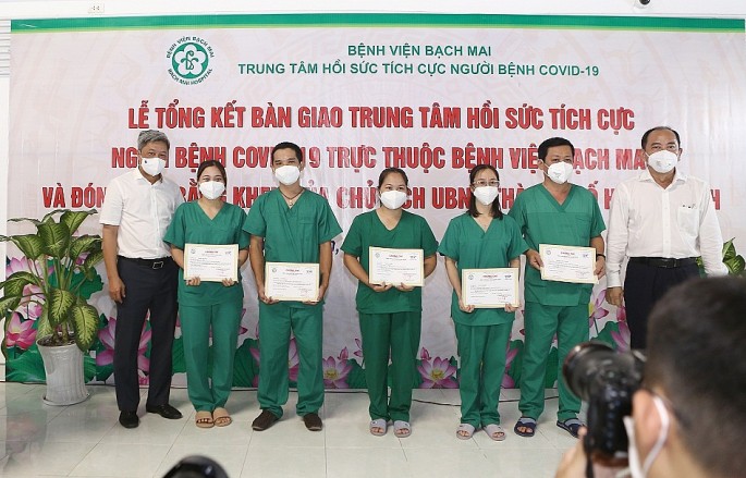 Trung tâm hồi sức tích cực Covid-19, Bệnh viện Bạch Mai hoàn thành sứ mệnh lịch sử