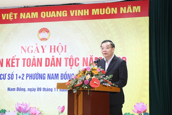 dong chi chu ngoc anh du ngay hoi dai doan ket toan dan toc cung cong dong dan cu phuong nam dong