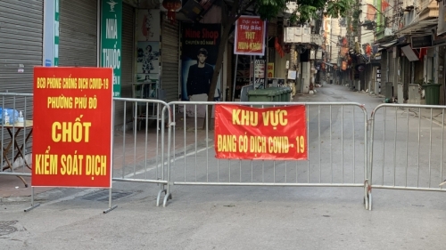 Hà Nội không còn đơn vị nào thuộc "vùng cam" và "vùng đỏ"