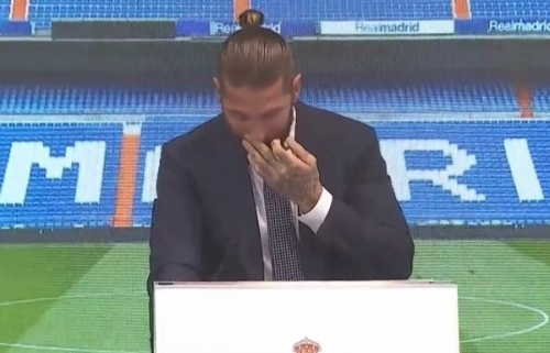 Ramos bật khóc nói lời chia tay Real