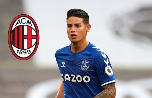 Milan "trải thảm đỏ" mời James Rodriguez