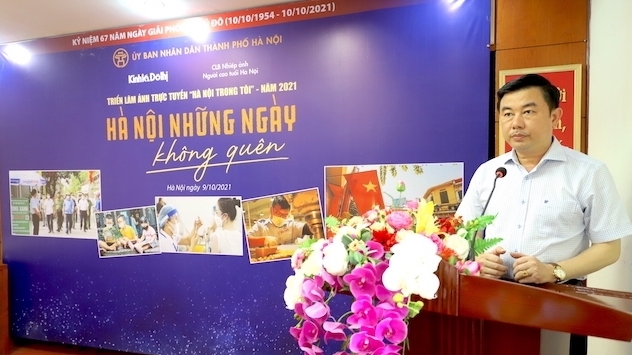 Khai mạc triển lãm ảnh trực tuyến “Hà Nội – Những ngày không quên”