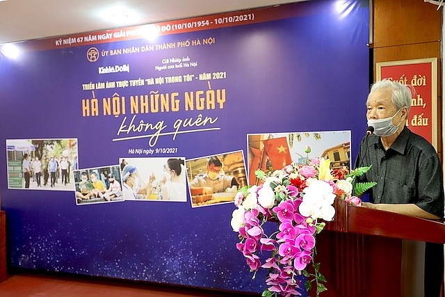 Khai mạc triển lãm ảnh trực tuyến “Hà Nội – Những ngày không quên”