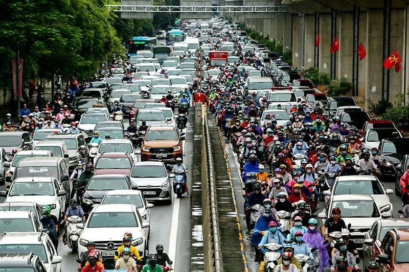 Hà Nội: Đề xuất thu phí ô tô vào nội đô cao nhất 60.000 đồng/lượt