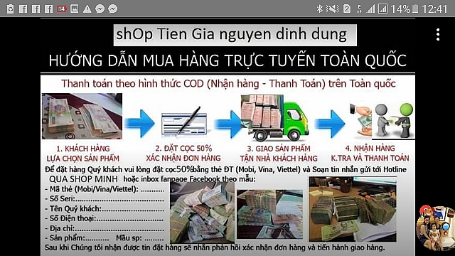 canh bao ve thong tin rao ban tien gia tren facebook