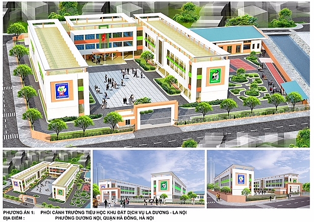 Quận Hà Đông: Trước xây trường mới, sau lo vận động học sinh truoc xay truong moi sau lo van dong hoc sinh