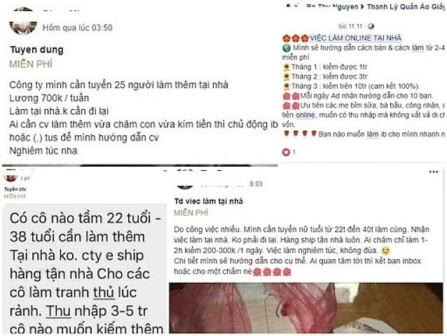 Cảnh giác với việc làm thêm online có dấu hiệu lừa đảo canh giac voi viec lam them online co dau hieu lua dao