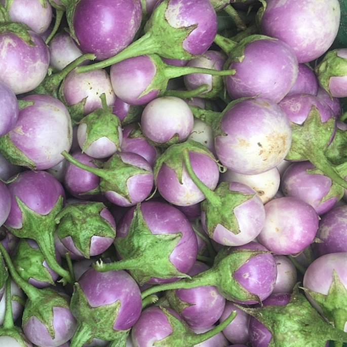 Nhớ món cà pháo của mẹ nho mon ca phao cua me