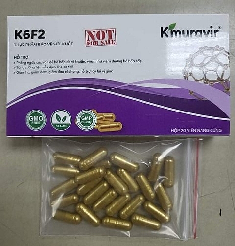 Cảnh báo: Không mua và sử dụng sản phẩm K6K2 thực phẩm bảo vệ sức khỏe Kmuravir®