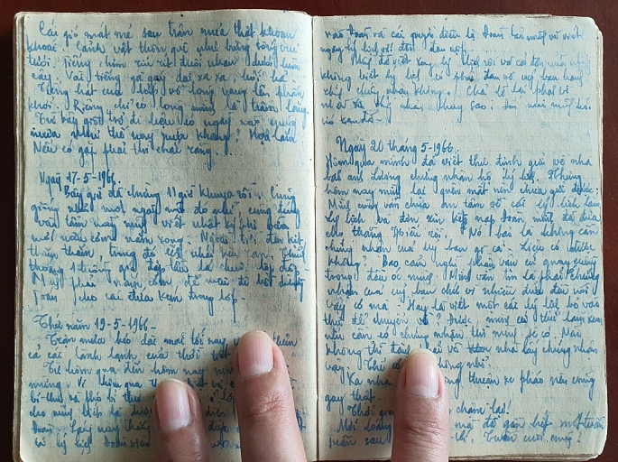 khong co gi chinh xac ve cuoc chien tranh hon nhung trang nhat ky cua nhung nguoi linh