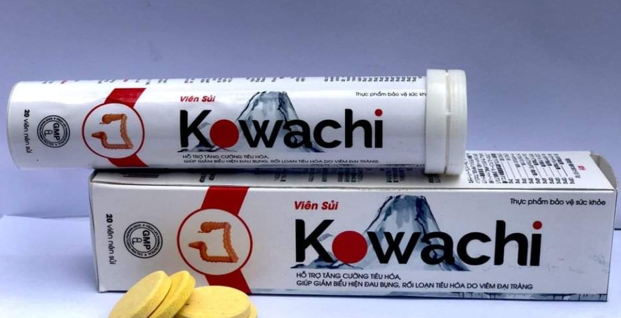 Thực phẩm bảo vệ sức khỏe Viên sủi KOWACHI “nổ” là thuốc chữa bệnh
