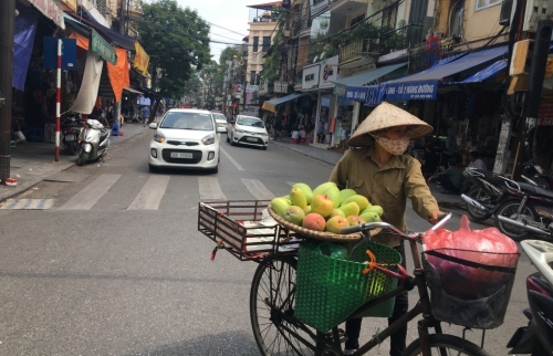 Cẩn trọng khi mua hoa quả bán rong